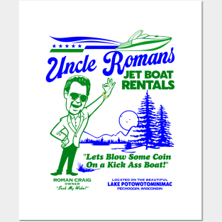 Uncle Roman's Jet Boat Rentals Posters and Art